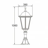 Наземный фонарь Oasis Light 79824 Bl (220V, IP65)