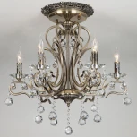 Потолочная люстра Eurosvet 12505 12505/6 античная бронза