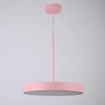 Подвесной светильник Wi-Fi Turna One D40 Pink By By ImperiumLoft Turna-One01 (LED, 220V, голосовое управление, умный дом - Алиса, на проводе, круглые)