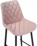 Полубарный стул Notta Баодин К Б/К розовый / черный 517168