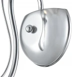 Бра Lumion Laoka 8032/1W металл/хрусталь, хром/прозрачный E14 1*40W 220V (подвески, подсвечник, свеча)