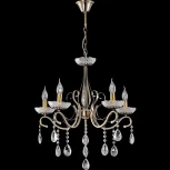 Подвесная люстра Reluce 04205-0.4-05 AB (220V, подвески, на цепи, подсвечник, свеча)