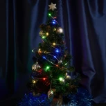 Светодиодная гирлянда Feron CL579 48624 линейная Роса 220V мультиколор c питанием от сети