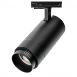 Трековый светодиодный светильник однофазный Wolta WTL-25W/02B 220V 25Вт 4000К IP20 черный