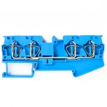 Зажим пружинный 4-х проводной проходной ЗНИ 4 мм2 Stekker 39972