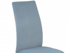 Обеденный стул Woodville Tod light blue / black 11870