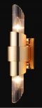 Бра Crystal Lux Justo AP2 GOLD (220V)