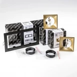 Встраиваемый светильник под LED модуль/ламп МR16 Lightstar Domino D5270303BMOD (220V)