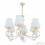 Подвесная люстра Arte Milano Florentia-2387 302387/6 Wh/Gd (220V, на цепи)