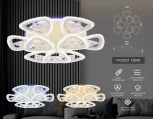 Потолочная люстра ярусная Ambrella Acrylica FA2921 (регулировка яркости, LED, 220V, пульт управления)