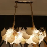 Подвесная люстра Cloyd Polynesia 10968 (220V, на цепи, листья)