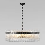 Подвесная люстра Loft It Nevada 10297/800 Pearl black (220V, хрусталь, круглые)