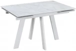 Стол обеденный DikLine WINGS Жемчужный Перито,Белый, Белый