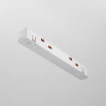 Коннектор питания прямой Exility белый (магнитный) Maytoni Technical TRA034PC-42W (48V)