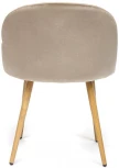 Обеденный стул Tetchair MELODY (Металл,Вельвет/Натуральное дерево) 12665