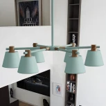 Потолочная люстра на штанге Natura A Blue 6 ImperiumLoft Naturaab (177991-26) (220V)