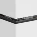 Угловой коннектор внешний S35 встраиваемый черный (магнитный) Maytoni Technical TRA004OCL-22B (48V)