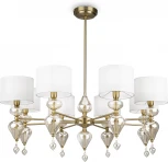 Потолочная люстра на штанге Freya Raise FR5369CL-08BS (220V)