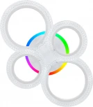 Потолочная люстра Natali Kovaltseva LED LAMPS 81407 80W, белый, LED с RGB подсветкой