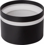 Светильник потолочный Feron HL372 LUNA 48735 25W, GX70, черный (220V, круглые)