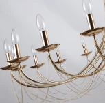 Подвесная люстра F-Promo Plini 2591-18P (220V, на цепи, свеча)