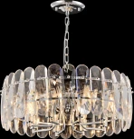 Подвесная люстра хрустальная Rivoli Jade 1045-308 (220V, на цепи)