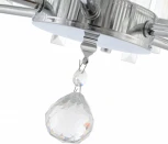 Потолочная люстра хрустальная на штанге Arte Milano Sorrento-2409 372409/6/100/470 CR (220V)