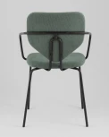 Стул обеденный Masey с подлокотниками зеленый Stool Group арт.УТ000039587