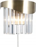 Бра хрустальное с выключателем Moderli Wave V10765-2W (220V)