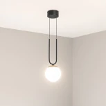 Подвесной светильник LED SP-BEADS-HANG-U-R130-10W Day4000 (BK-GD, 275 deg, 230V) (Arlight, IP20 Металл, 5 лет) 036526