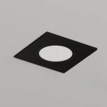 Встраиваемый влагозащищенный светильник PORT DK3102-BK (220V)