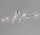 Потолочная люстра на штанге ILLUMICO IL0701-8CSQ-24 CR ARIES