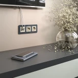 Розетка ТВ+Ethernet RJ-45 6 cat.(слоновая кость) Werkel W1181303 (a056110)