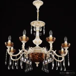 Подвесная люстра Bohemia AL7801 AL78101P/8/250 A WMG P Amber/M-1F