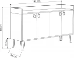 Комод LEVE DEA CONSOLE TABLE
