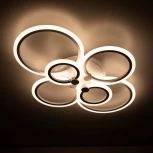 Потолочная люстра RGB Citilux Сента CL237B160E (LED, 220V, пульт управления, кольцо)