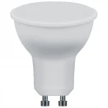 Лампочка светодиодная GU10 7 Вт 560 lm 6400K холодное белое свечение Feron 25291