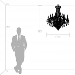 Подвесная люстра Osgona Classic 700291