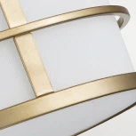 Потолочный светильник круглый Feiss Fusion FE-FUSION-SF-PNBR (220V, круглые)