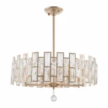 Потолочная люстра на штанге Arte Milano Sorrento-4209 374209/8/350/560 GD (220V, круглые)