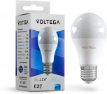 Лампочка светодиодная E27 11 Вт 1000 lm 4000K нейтральное белое свечение Voltega Simple 5738