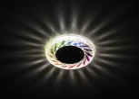 Встраиваемый точечный светильник Эра DK LD13 SL RGB/WH (220V, круглые)