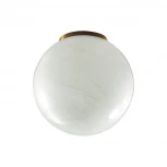 Потолочный светильник Odeon Light Magia 7109/1C бронзовый/белый/стекло/металл IP20 E14 5W 220V