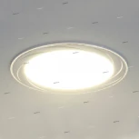 Встраиваемый точечный светильник Elektrostandard DLR004-DLR005-DLR006 DLR004 12W 4200K WH белый