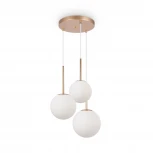Подвесной светильник Maytoni Basic form MOD321PL-03G1 (220V, на проводе, шарики)