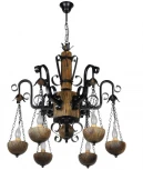 Подвесная люстра Тарьсма Гамма Гамма-6 (220V, на цепи, подсвечник, свеча)
