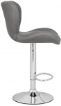 Барный стул Woodville Porch gray / chrome 15509