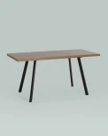 Стол 116-158*74 дуб Ка/черный Stool Group УТ000034570