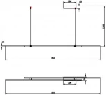 Подвесной светильник Maytoni Halo MOD005PL-L36BSK