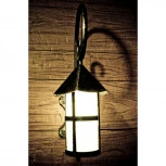 Настенный фонарь уличный Русские фонари Valerie 150-11/bg-01 (220V, ковка)